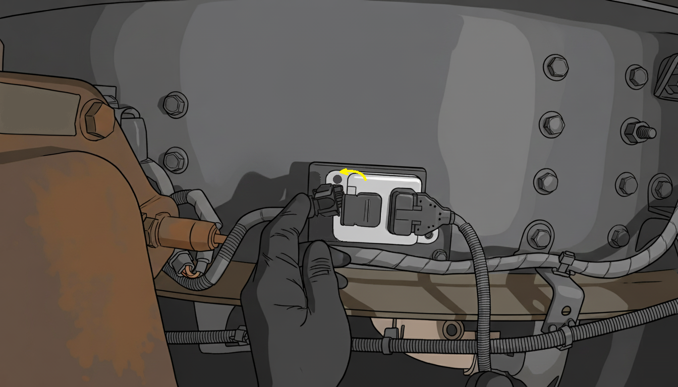 Disconnect NOx sensor