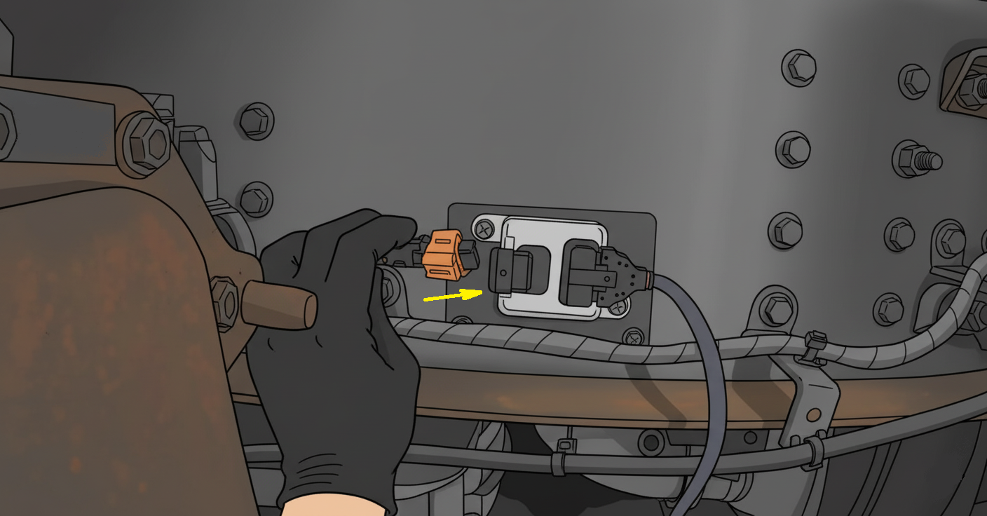 Mount new NOx sensor