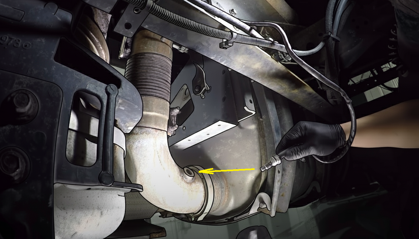 Install the new NOx sensor